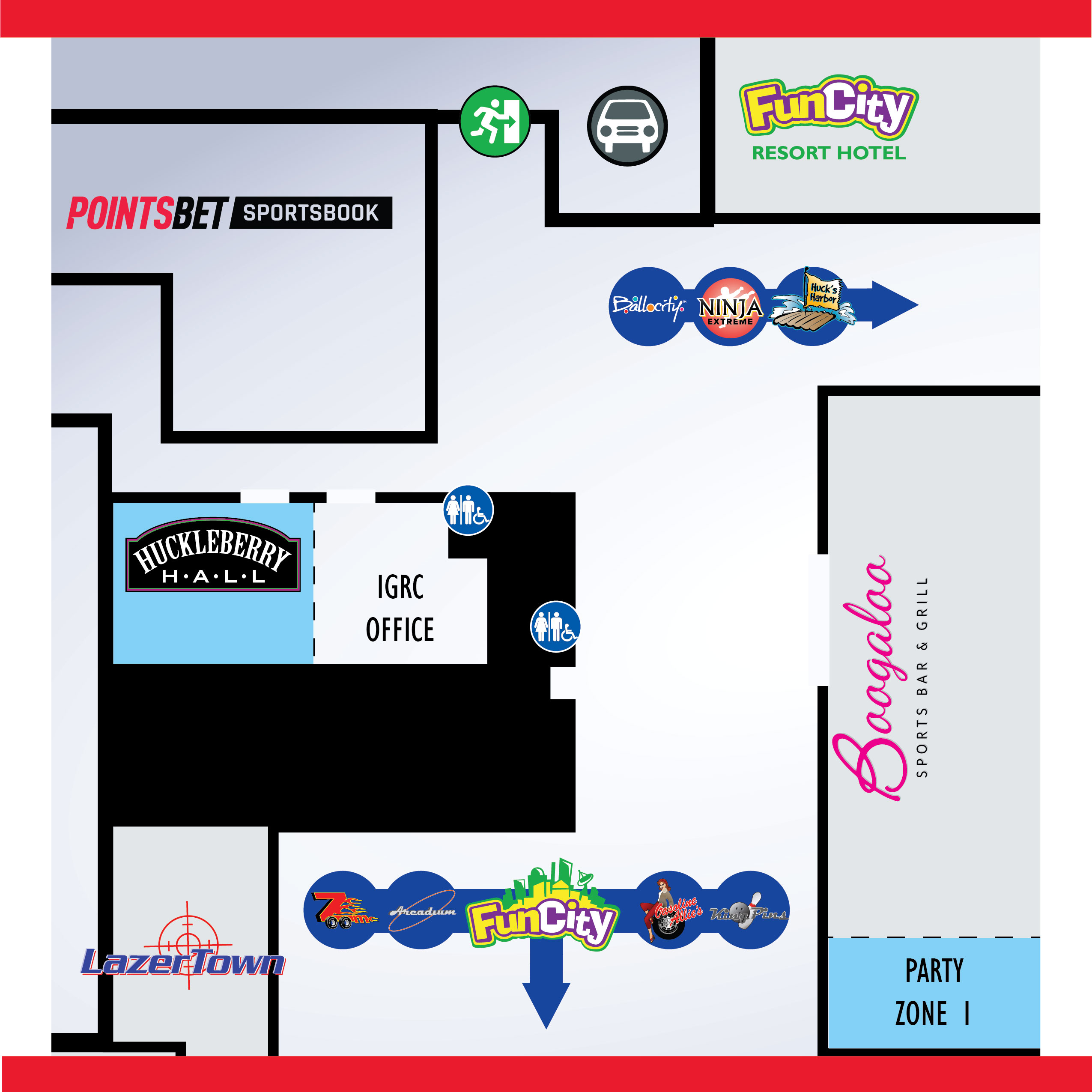 Venues | FunCity Resort Hotel | Burlington, IA